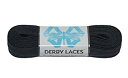 yÁzyAiEgpzSolid Black 108 Inch Waxed Skate Lace - Derby Laces for Roller Derby%J}% Hockey and Ice Skates%J}% and Boots by Derby Laces