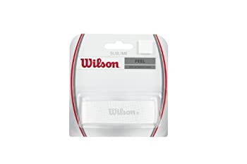 【中古】【輸入品・未使用】Wilson(ウイルソン) テニス リプレースメントグリップ SUBLIME GRIP(サブライムグリップ) 1個入り ホワイト WRZ4202WH ウィルソン