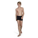 yÁzyAiEgpzSpeedo Endurance+ Boy's Swimming Aqua Short%J}% Black%J}% 6 Years