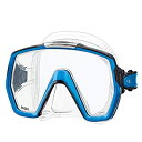 yÁzyAiEgpzTusa M1001 FREEDOM HD Scuba Diving Mask (Fish Tail Blue%J}% One Size)