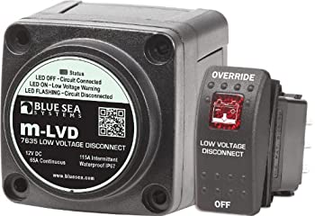 【中古】【輸入品・未使用】Blue Sea Systems m-LVD Low Voltage Disconnect by Blue Sea Systems