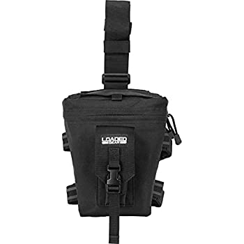 【中古】【輸入品 未使用】Barska Loaded Gear CX-300 Drop Leg Dump Pouch-Black