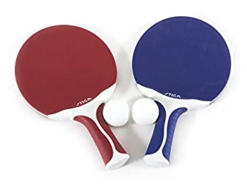 【中古】【輸入品 未使用】 Stiga STIGA Flow Outdoor 2Player Table Tennis Set T1286 並行輸入品