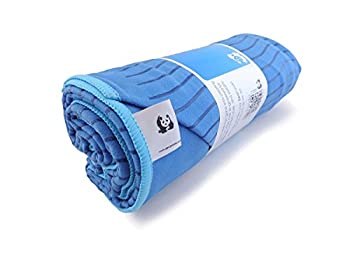 yÁzyAiEgpzZen Panda - Best Grippy Hot Yoga Towel with Eco Non Skid or Slip Technology for covering Bikram Mat