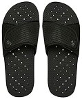 【中古】【輸入品・未使用】(Boys 2/3%カンマ% Black) - Showaflops Big Boys' Foam Antimicrobial Shower & Water Sandals For Pool