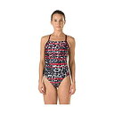 【中古】【輸入品・未使用】(26%カンマ% Speedo Red) - Speedo Women's Got You Cross Back Swimsuit(4)