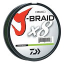 【中古】【輸入品・未使用】ダイワ J-Braid 300M 8本撚り ラウンド ブレイ ドライン 30 lb グリーン