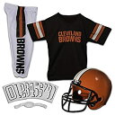 【中古】【輸入品・未使用】Franklin Sports NFデラックス ユースユニフォームセット L ブラウン