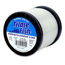 yÁzyAiEgpz(Clear%J}% 90kg 1.50mm) - Triple Fish Mono Line%J}% 200 lb (90.7 kg) test%J}% .059 in (1.50 mm) diam%J}% Clear%J}% 1 lb (0.45 kg)