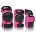 【中古】【輸入品・未使用】JBMの子供のためのインラインローラースケートのプロテクターセット。膝パッド・肘パッド・手首ガード。スケートボード・アイススケート・キ...