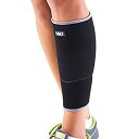 【中古】【輸入品・未使用】軽量性と通気性ブラックCalfブレース/圧縮スリーブ。