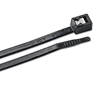 šۡ͢ʡ̤ѡ(50 pack%% 8 inch%% Black) - Ancor Self Cutting Cab...