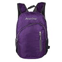 【中古】【輸入品・未使用】MounTop アウトドア 軽量 折りたたみ式 防水 バックパック 旅行 ハイキング 乗馬用 ブルー