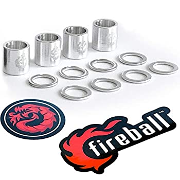 【中古】【輸入品・未使用】Dragon Spacers and Washers for Skateboards and Longboards