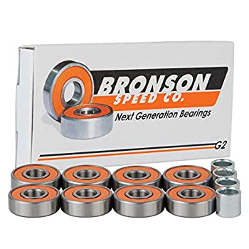 yÁzyAiEgpzBronson Speed Co G2 Skateboard Bearings Includes Spacers and Speedwashers by Bronson Speed Co
