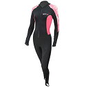 【中古】【輸入品・未使用】Tilos Full Body Snorkeling Swim Lycra Skin Full Suit Wetsuit - Long Legs Long Sleeves for Women UV Sun Protection (Coral%カンマ% M)