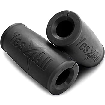 yÁzyAiEgpz(Black) - Yes4All Thick Bar Grips (Sold in Pair) - Multi Colour Available%J}% Ergonomic Design & Durable Rubber Compound Material