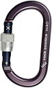 【中古】【輸入品・未使用】Rock Exotica Rockoスクリューロックカラビナ