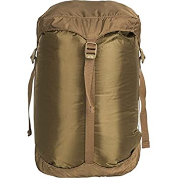 【中古】【輸入品 未使用】Granite Gear グラナイトギア Tactical ミルスペック ROUND ROCK SOLID COMPRESSION STUFFSACK LG 23L COYOTE コンプレッションバッグ