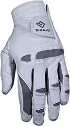 【中古】【輸入品・未使用】Bionicグローブ - PerformanceGrip Pro 男性用 プレミアム ゴルフグローブ 長寿命 天然羊革 Cadet Medium/Large ホワイト