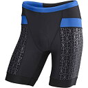 【中古】【輸入品・未使用】(X-Small%カンマ% Black/Blue) - TYR Men's 23cm Competitor Tri Short