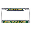 【中古】【輸入品・未使用】(DOMED UAB BLAZER PLATE FRAME (27518)) - Alabama Birmingham Blazers Plate Frame【メーカー名】Craftique【メーカー型番】【ブラン...