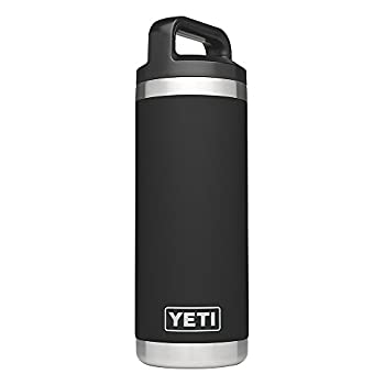 yÁzyAiEgpzYETI (CGeB) Rambler 18oz Vacuum Insulated Stainless Steel Bottle with Cap [sAi]@ (Black)