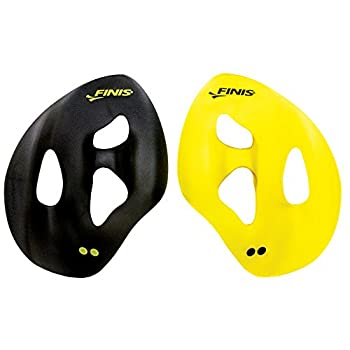 【中古】【輸入品・未使用】(Small%カンマ% Black / Gold) - FINIS Iso Paddle