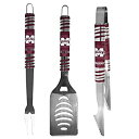 yÁzyAiEgpzNCAA Mississippi State Bulldogs Unisex Siskiyou3 pc Tailgater BBQ Set%J}% Grey%J}% 3Piece Tool Set