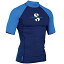 【中古】【輸入品・未使用】(Medium%カンマ% Aegean) - ScubaPro Men's UPF 80 T-Flex Short Sleeve Rash Guard