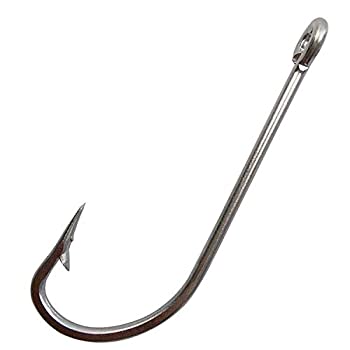 šۡ͢ʡ̤ѡ(35pcs-8/0) - Stainless Steel Saltwater Fishing Hook 34007 O'shaughnessy Forged Long Shank Hook Extra Strong For Saltwater Freshwater F
