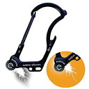 【中古】【輸入品・未使用】アウトドア エレメント(Outdoor Element) マルチツールカラビナ ファイヤービナー ブラック×フォレス 【日本正規品】 61101