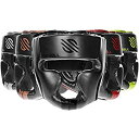 yÁzyAiEgpzSanabul Essential Professional Boxing MMA Kickboxing Head Gear (BLACK%J}% L/XL)