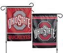 【中古】【輸入品・未使用】Ohio State Buckeyesポリエステル12?%ダブルクォーテ% x18?%ダブルクォーテ% 2?Sided庭庭園壁フラグ