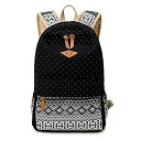 yÁzyAiEgpzLIZAIDA MENENDEZ Geometry Dot Casual Canvas Backpack Bag%J}%Fashion Cute Lightweight Backpacks for Teen Young Girls Boys%J}%Cute Ligh