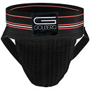 【中古】【輸入品・未使用】GOLBERG アスレチックサポーター (2パック) US サイズ: Medium カラー: ブラック