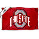 【中古】【輸入品・未使用】OSU Buckeyes 1.2mx1.8m Flag(4)