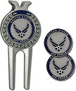 【中古】【輸入品・未使用】USAF米国空軍Divot Tool and Ballマーカー(4)