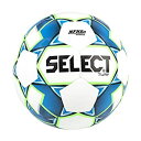 【中古】【輸入品・未使用】SELECT ターフサッカーボール ホワイト/ブルー/グリーン 5