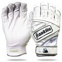 【中古】【輸入品・未使用】Franklin Sports MLBバッティンググローブ ? パワーストラップ クローム 大人用 メンズ + ユース バッティンググ...