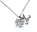 【中古】【輸入品・未使用】Infinity Collection フィールドホッケーネックレス フィールドホッケー She Believed She Could...
