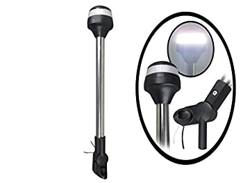 【中古】【輸入品・未使用】Pacrade Marine Boat Pontoon LED All Round Anchor Fold Down Light SS Po..