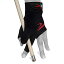 【中古】【輸入品・未使用】(Large%カンマ% Left) - Longoni Black Fire 2.0 Billiard Pool CUE Glove - for Left or Right Hand - Black