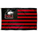 【中古】【輸入品・未使用】College Flags & Banners Co. 北イリノイ大学ハスキーズ 星条旗(4)