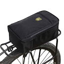 【中古】【輸入品・未使用】自転車後部用バッグ 自転車バックシート 荷物置き/アウトドアスポーツ サイクリングラック用パック キャリアアクセサリー/防水収納 トラ...