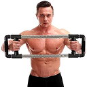 【中古】【輸入品・未使用】GoFitness プッシュダウンバーマシン ? チェストエキスパンダー 自宅ワークアウト機器、アームエクササイザー ポータブルスプリ...
