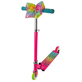 【中古】【輸入品・未使用】PlayWheels JoJo Siwa 2輪 アルミ製 折りたたみ キッズ スクーター ピンク