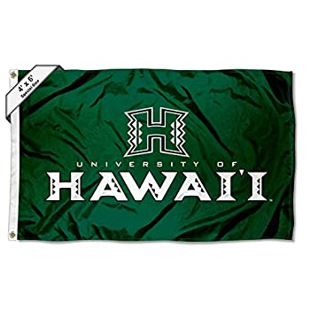 【中古】【輸入品・未使用】College Flags & Banners Co. ハワイ・ウォリアーズ 4フィートx6フィート 旗