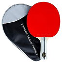 【中古】【輸入品・未使用】Palio Expert 3.0 卓球ラケット&ケース - ITTF承認、初心者用ピンポンバット