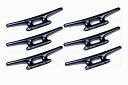 【中古】【輸入品・未使用】MX Black Boating Cleat%カンマ%10cm Small Boat Dock Cleat(6PCS)